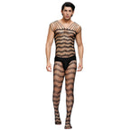 Men’s Fishnet Bodystocking – Sexy Full-Body Mesh Lingerie