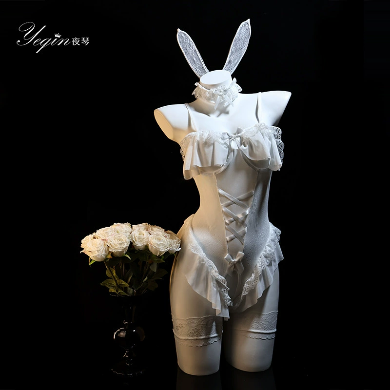Seductive Bunny Lace Lingerie Bodysuit – Sexy Nightwear for Women
