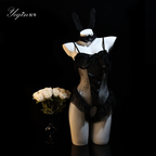 Seductive Bunny Lace Lingerie Bodysuit – Sexy Nightwear for Women