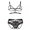 Men’s Lace Harness Lingerie Set – Strappy Top & Lace Briefs