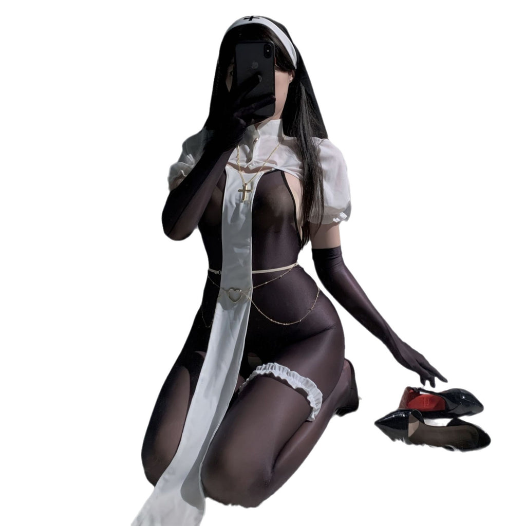 Nun Halloween Costume for Women | Lunarelle Costume