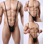 Men’s Sling Thong Bodysuit – Erotic Harness Lingerie for Men